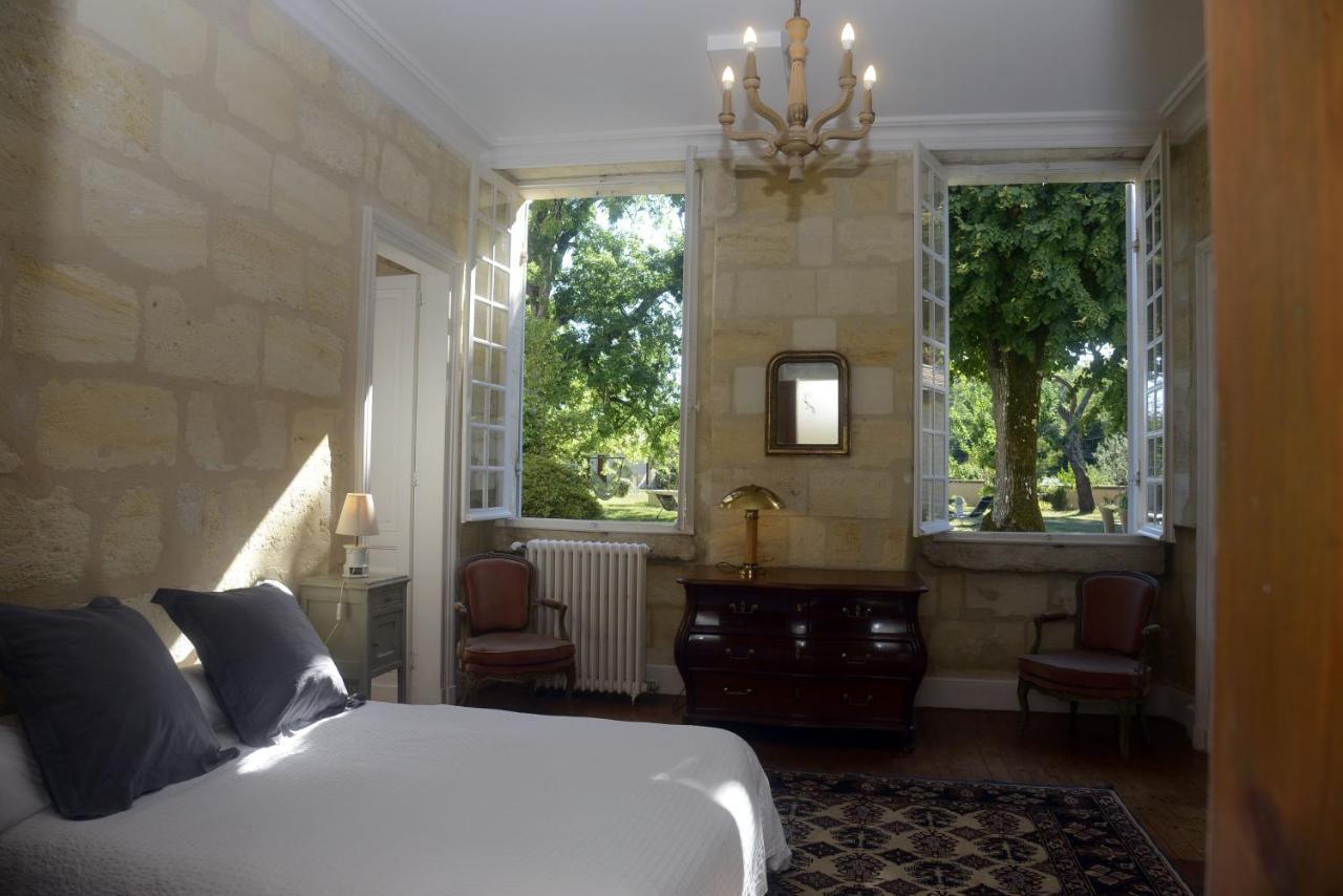 Chateau Rosemont - Grande Maison Familiale Campagne Dans Le Medoc Avec Piscine Et Tennis A 15 Mn Bordeaux Labarde Exteriör bild