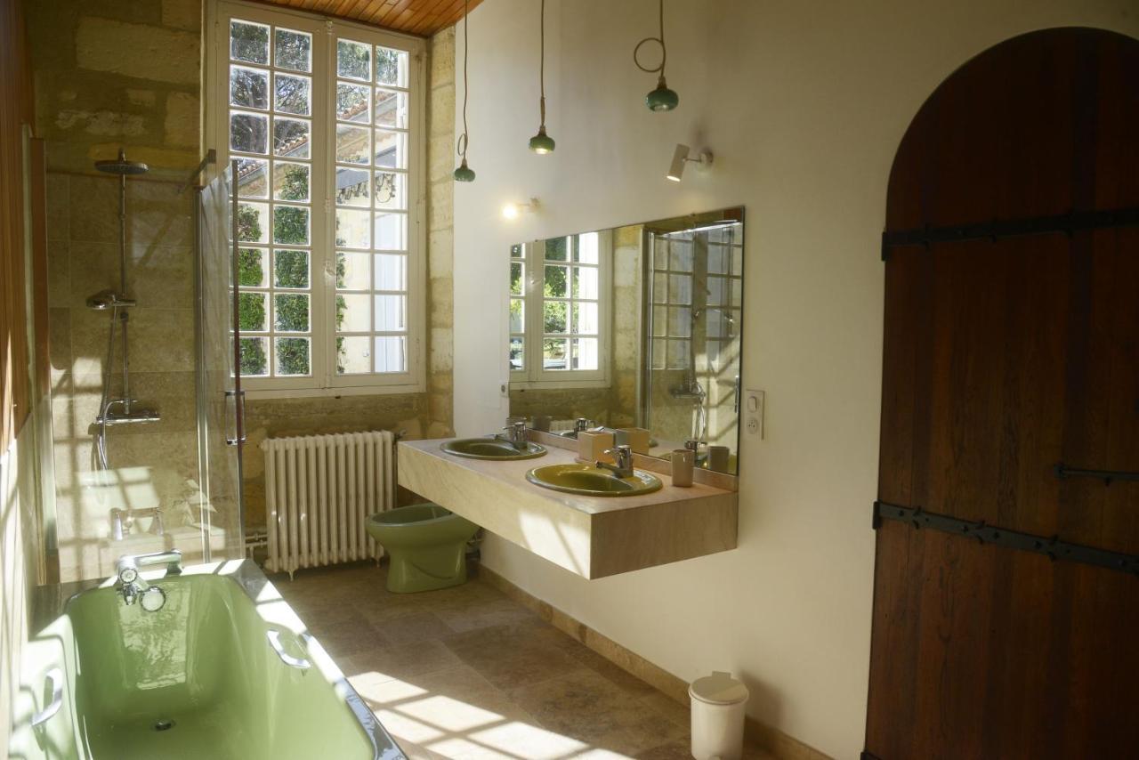 Chateau Rosemont - Grande Maison Familiale Campagne Dans Le Medoc Avec Piscine Et Tennis A 15 Mn Bordeaux Labarde Exteriör bild